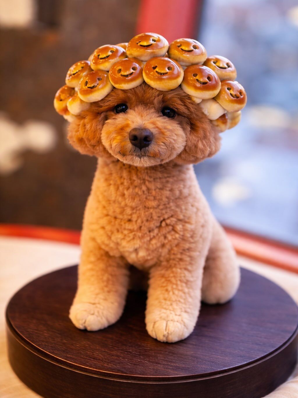 今流行りのきのこやってみました🐶🍄