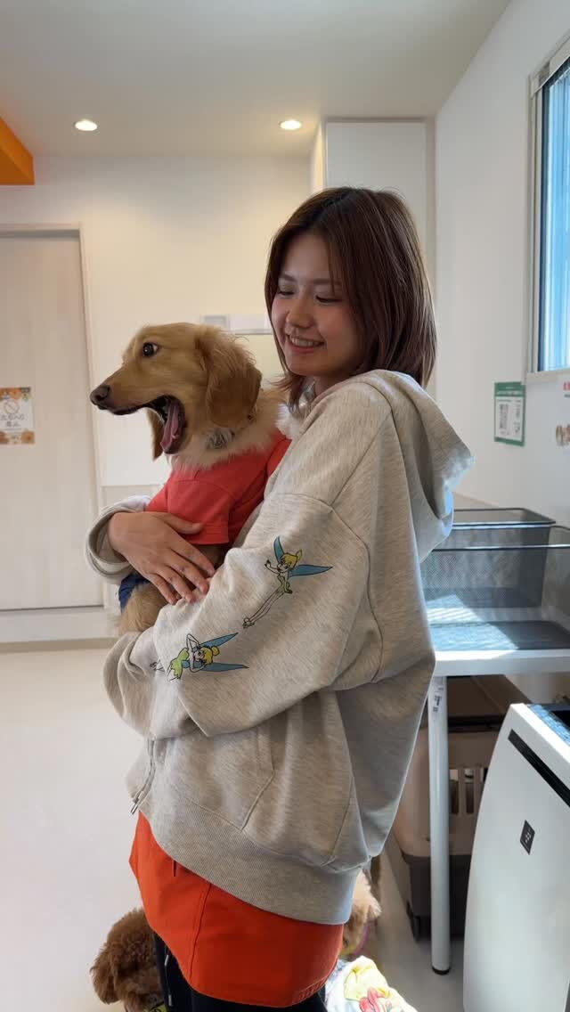 されるがままのきなちゃん🫰